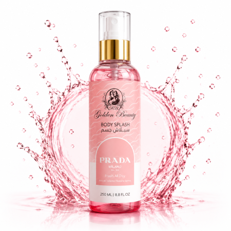 سبلاش جسم جولدن بيوتي  برادا Golden Beauty Body Splash Prada Milano